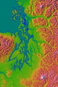 Puget Sound Regional Topography