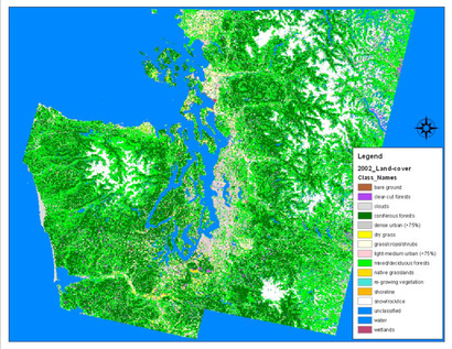 Landcover of Puget Sound Fig One