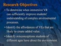 Research Objectives