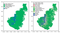 Fig 1 - 1883 and 2002 land cover maps